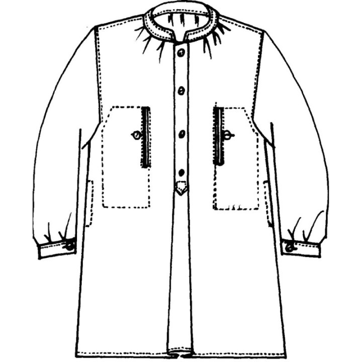 Blouse traditionnelle auvergnate