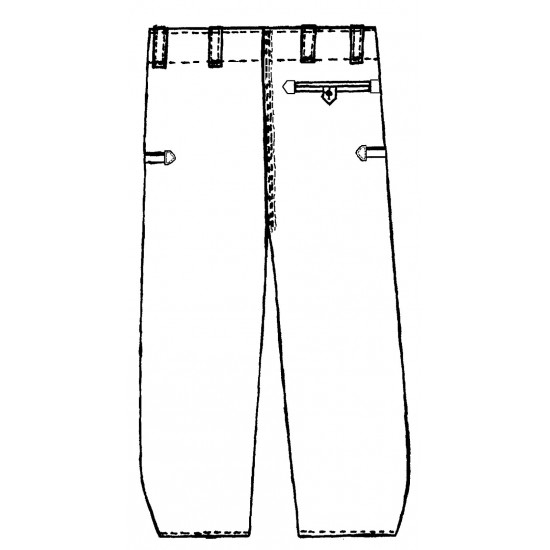 Pantalon velours charpentier Allemand