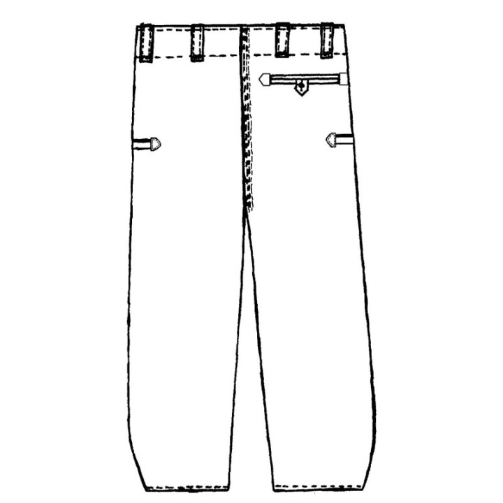 Pantalon velours charpentier Allemand