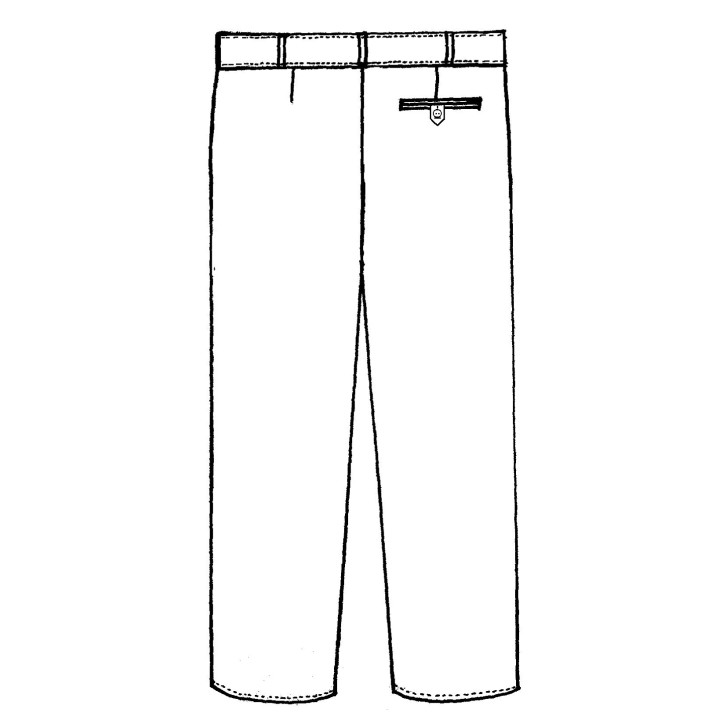 Pantalon velours Le LABOUREUR coupe droite Made in France