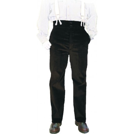 Pantalon velours charpentier couvreur traditionnel