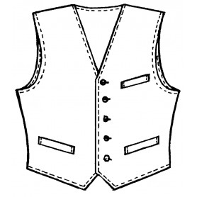 Gilet tailleur velours Fabriqué en France (2)