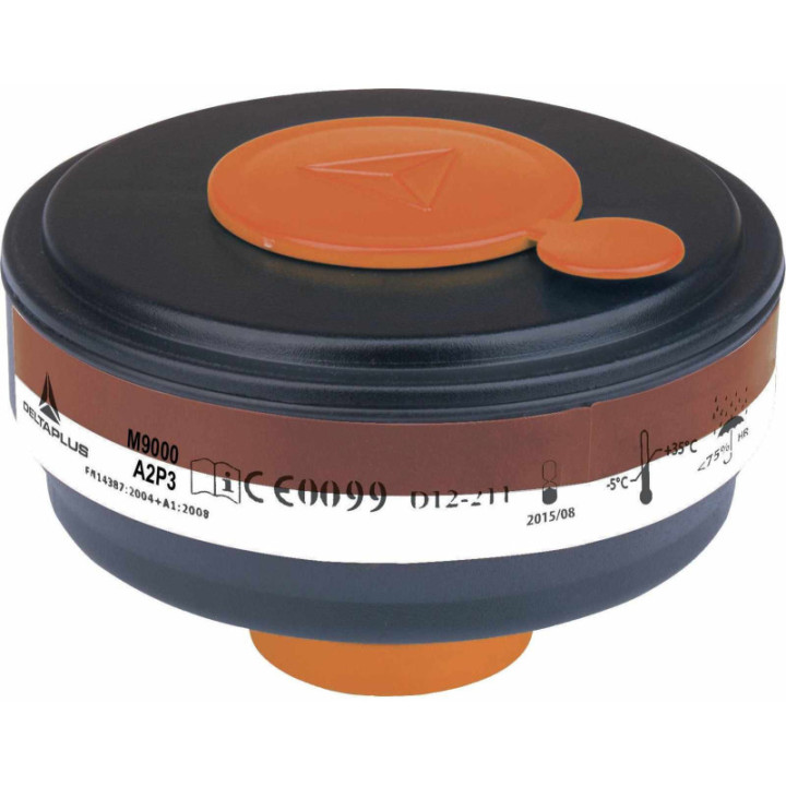 Boîte de 4 cartouches filtrantes à gaz A2P3