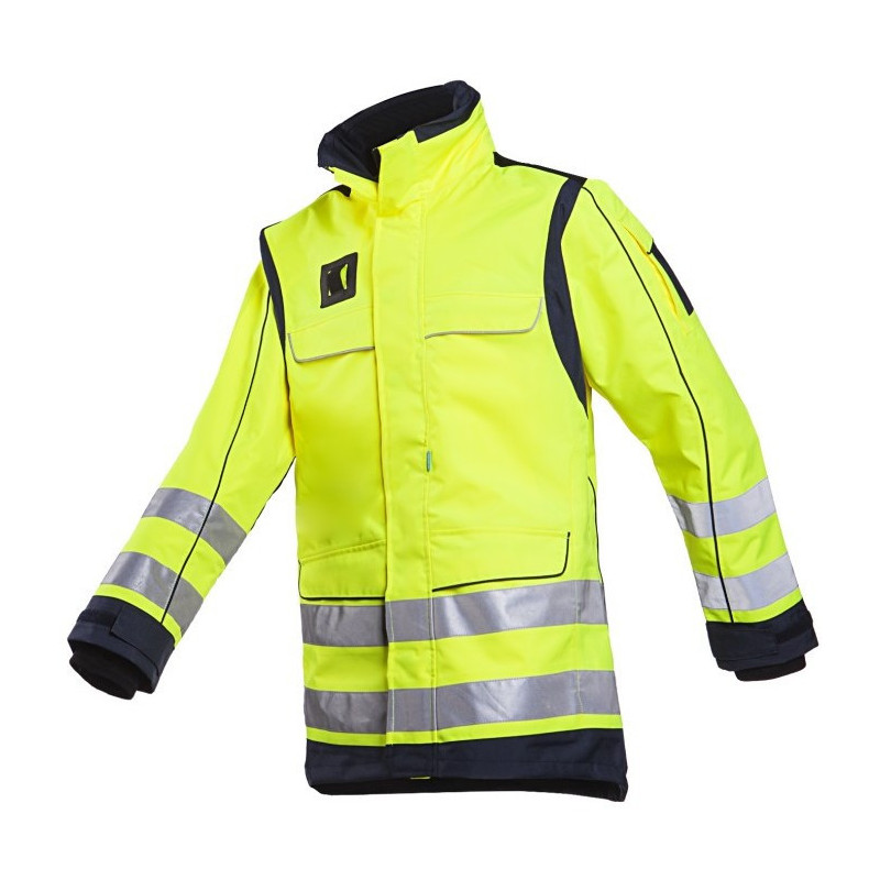 Parka pluie haute visibilité