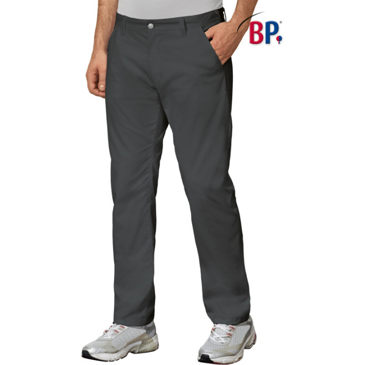Pantalon médical coupe ajusté chino homme