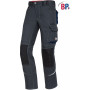 Pantalon de travail coupe slim avec poches protection genoux