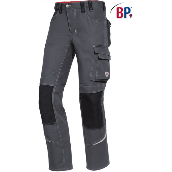 Pantalon de travail coupe slim avec poches protection genoux