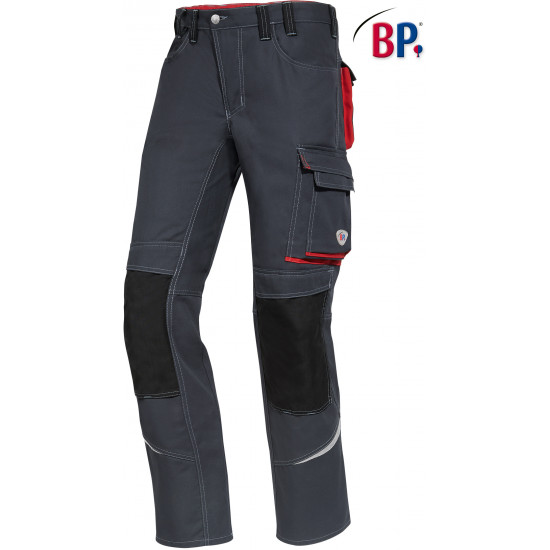 Pantalon de travail coupe slim avec poches protection genoux