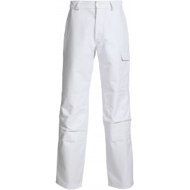 Pantalon de travail en coton avec poches genoux