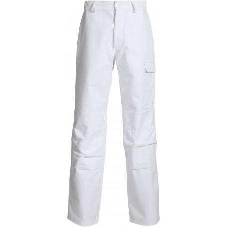 Pantalon de travail en coton avec poches genoux