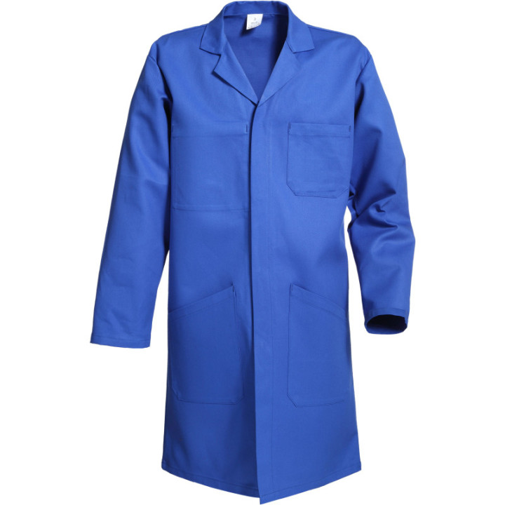 Blouse de travail 100% coton fermeture par boutons pression