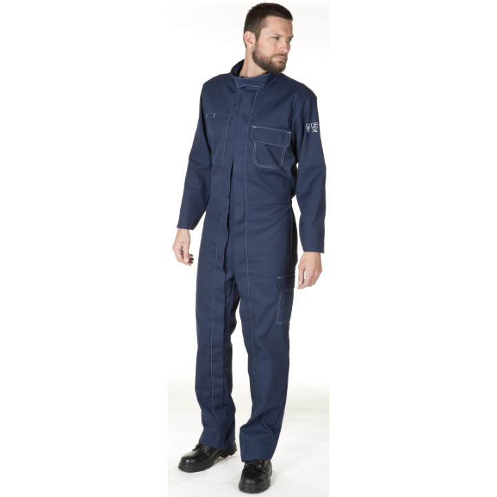 Combinaison double zip multirisques