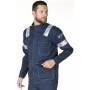 Veste-Blouson de travail multirisques bandes rétro zone ATEX