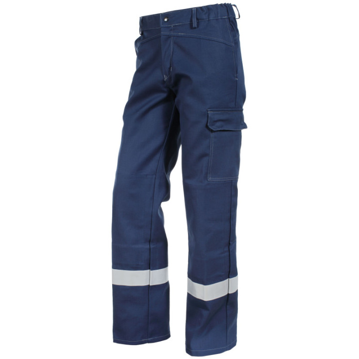 Pantalon de travail multirisques bandes réfléchissantes Zone ATEX