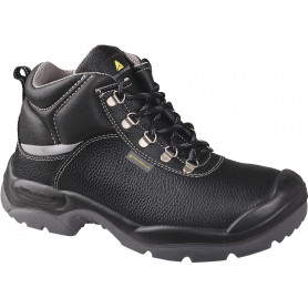 Chaussures de chantier hautes cuir croupon pigmenté (2)