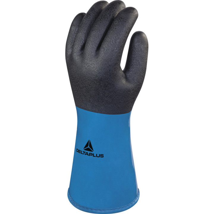 Gant de protection hiver produits chimiques PVC/Nitrile