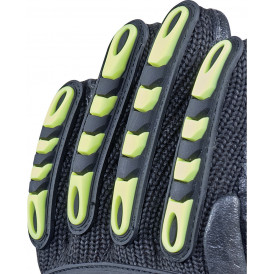 Gant anti-vibration et protection choc métacarpe (2)