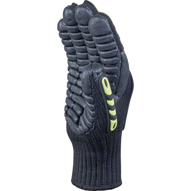 Gant anti-vibration et protection choc métacarpe