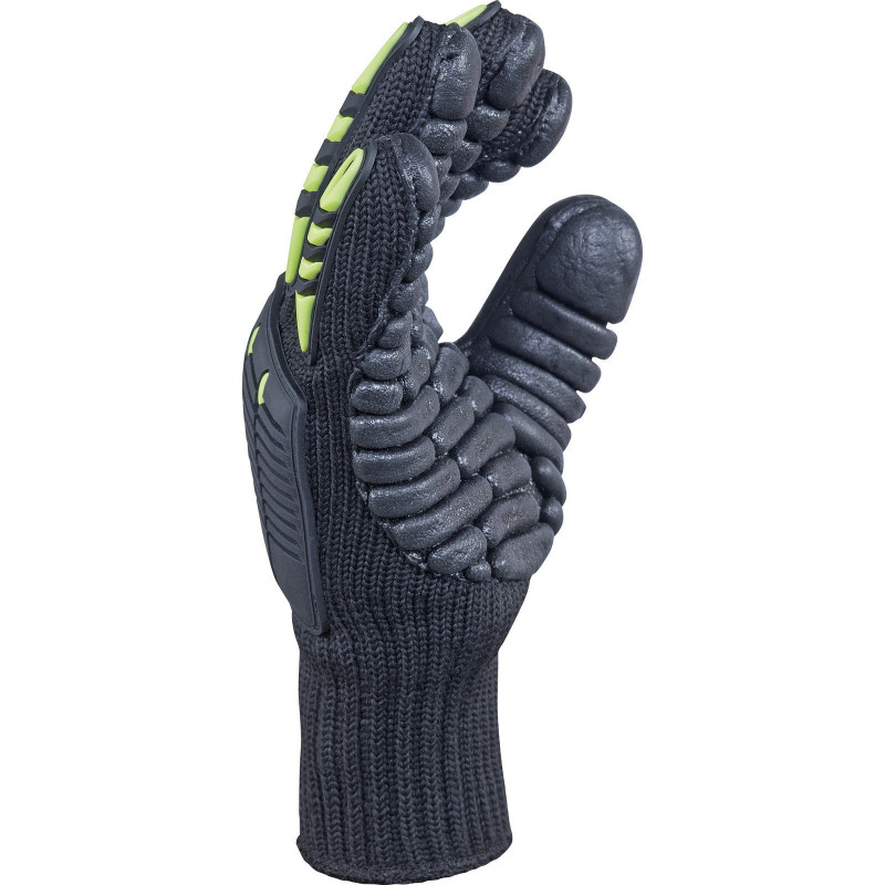 Gant anti-vibration et protection choc métacarpe