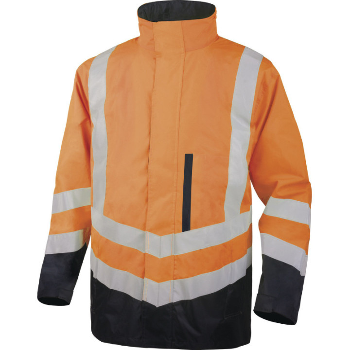 Parka 4 en 1 haute visibilité polyester