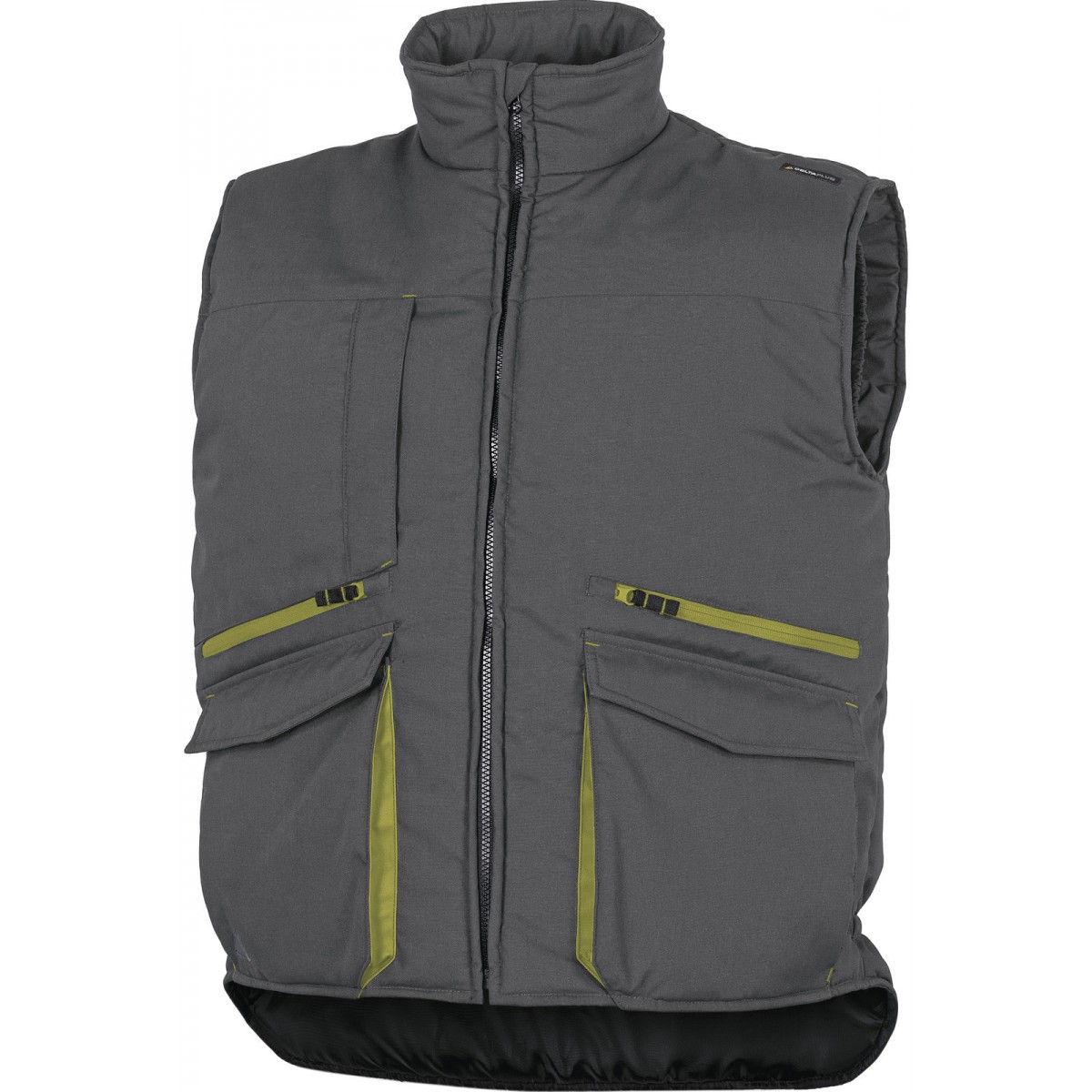 Gilet matelassé chaud multi-poches hiver avec protège reins