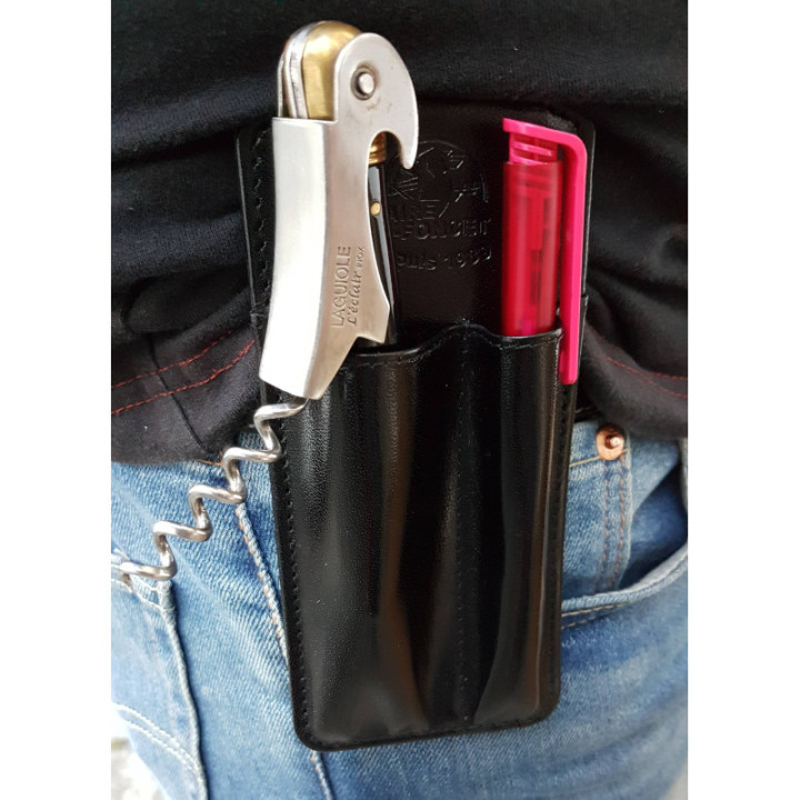 Porte Décapsuleur et Stylo Serveur Barman