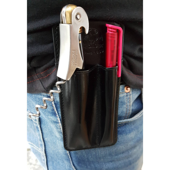 Porte Décapsuleur et Stylo Serveur Barman