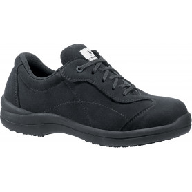Chaussure de sécurité basse pour femme en microfibre hydrofuge