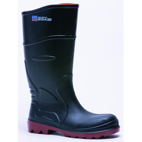 Bottes de sécurité souple et légère en Polyuréthane noir