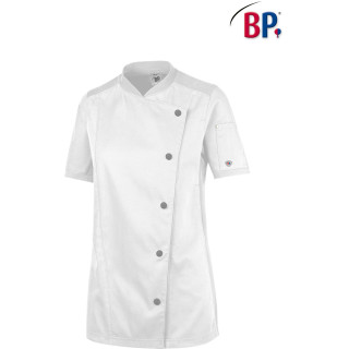 Veste de cuisine femme manches courtes respirante