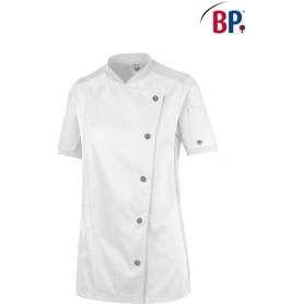 Veste de cuisine femme manches courtes respirante