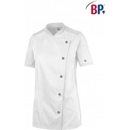 Veste de cuisine femme manches courtes respirante