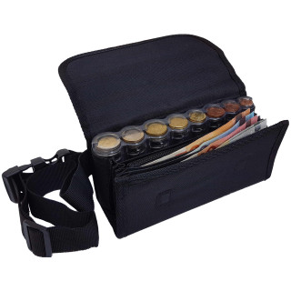 Sacoche TISSU et poche tissu avec monnayeur 8 PIÈCES gradué