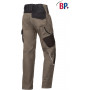 Pantalon de travail coupe seyante Slim avec protection genoux