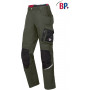 Pantalon de travail coupe seyante Slim avec protection genoux