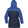 Parka polyester enduit pvc - spécial froid -20°c