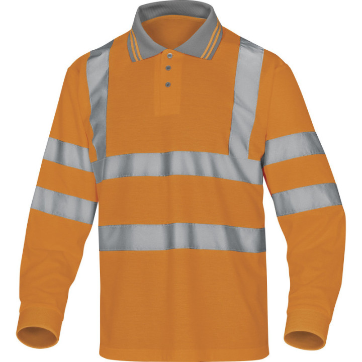Polo haute visibilité polyester