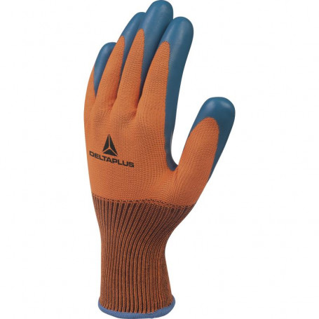 Gant tricot polyester paume enduite latex