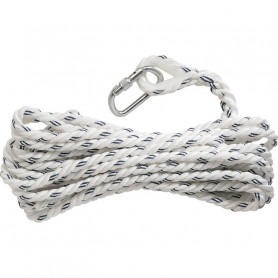 Ascord® - Corde ø 14 mm + 1 mousqueton 10m (Réf.AM002)