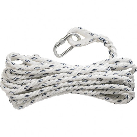 Ascord® - Corde ø 14 mm + 1 mousqueton 10m (Réf.AM002)