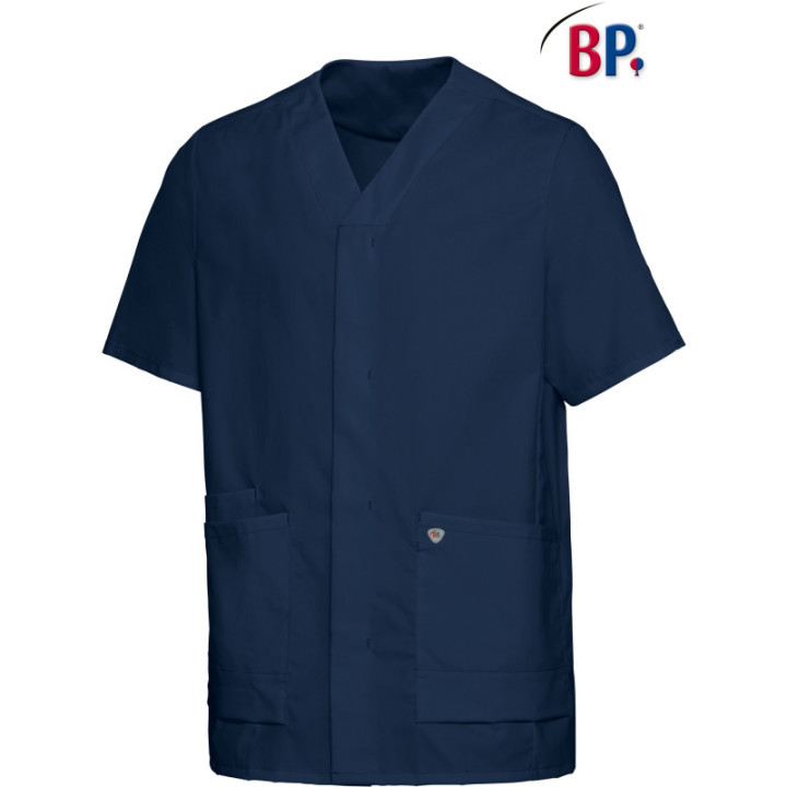 Tunique unisexe BP médicale stretch légère manches courtes