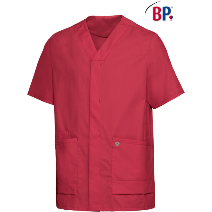Tunique unisexe BP médicale stretch légère manches courtes