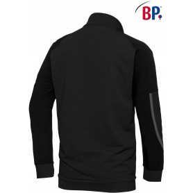 Pull homme de travail col demi zippé (2)