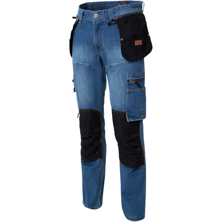 Jean genouillères avec poches holster PULS DENIM Molinel