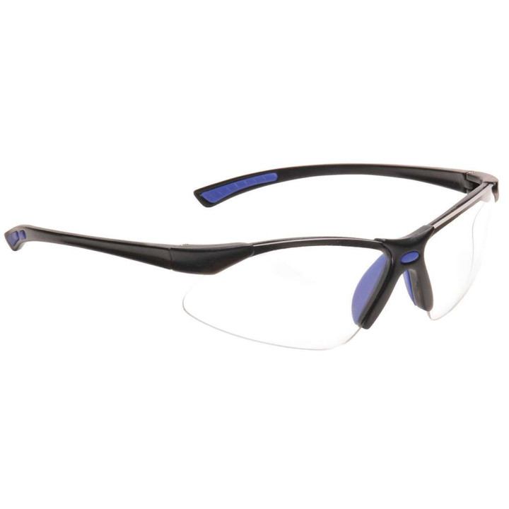 Lunette professionnelle avec pont de nez en caoutchouc souple