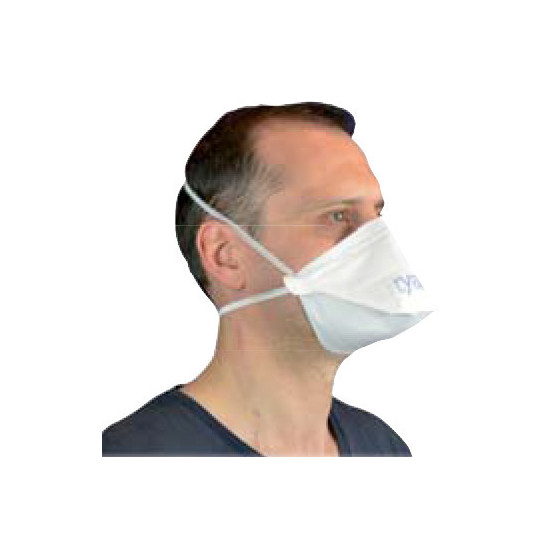 Masque de protection respiratoire pliable FFP2 Fabriqué en France