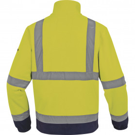 Veste laine polaire polyester haute-visibilité (2)