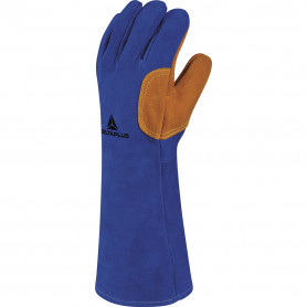 Gant soudeur croûte de bovin anti-chaleur (2)