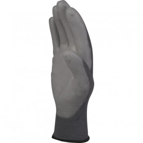 Gant tricot polyester/paume PU idéal travaux de précision (2)