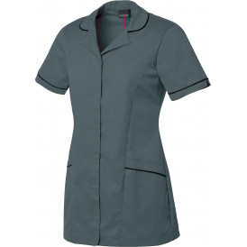 Tunique de travail, Manches Courtes, Col tailleur (2)